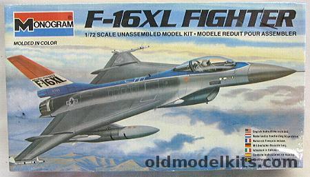 Monogram 1/72 F-16XL Delta Wing, 5206 plastic model kit